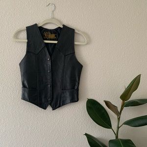 Leather Vest